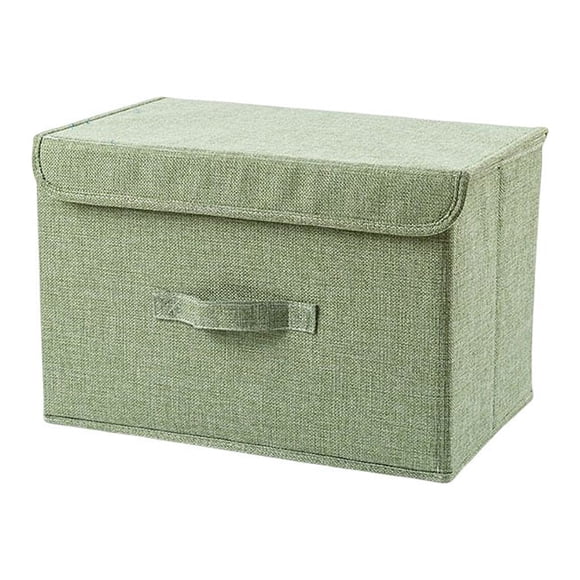 Matsuzay Caja de almacenamiento para ahorrar espacio, contenedores para tienda, cajas para el hogar, manta, zapatos, juguetes, ropa de Almacenamiento y organización del hogar Verde