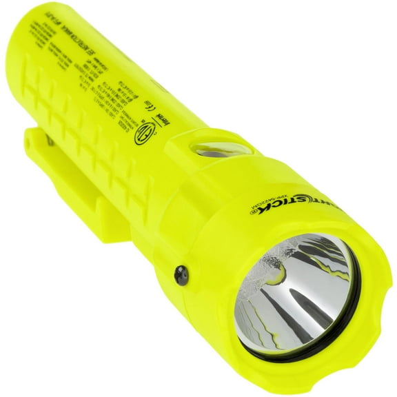 Clearance Item !!!
NightStick Safety Rated LED Flashlight, Green Floodlight-Dual-Light w/ Magnet Requires 3 AA Alkaline Batteries (not included)