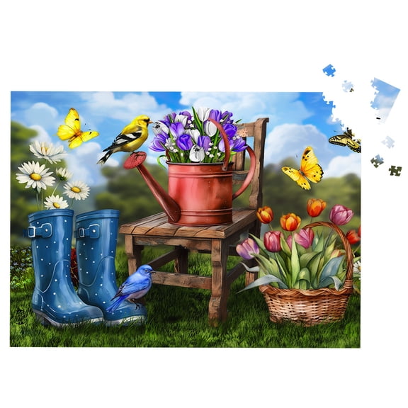 Briarwood Lane In the Garden 1000 Piece Jigsaw Puzzle