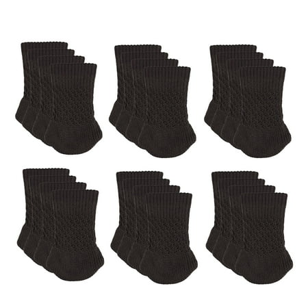 Dining Table Legs For Sale Chair Socks, TSV 24-Pack Knitted Furniture Chair Leg Covers, Anti-Slip Knitting Floor Protector Table Sock Sets for Chair/Filing Cabinet/Table/Desks ()
