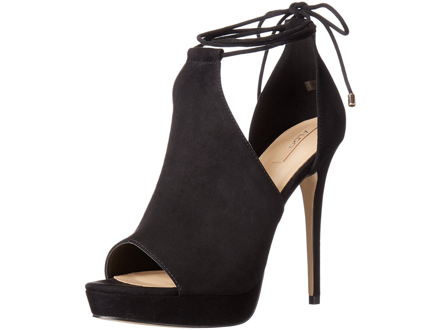 Womens Aldo Tilley Platform Cutout Heels - Black - Walmart.com