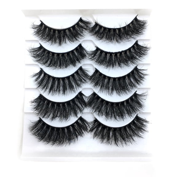 Eyelashes False Eyelashes Multipack Dramatic Volume Wispy Style Eye Set for All Day Wear