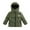 Army Green, variant on Krdevn Boys Down Winter Jacket Kids Short Thickened Outerwear for Boys Warm Down Coat for Winter Season,Kids Clothing,6-7 Years