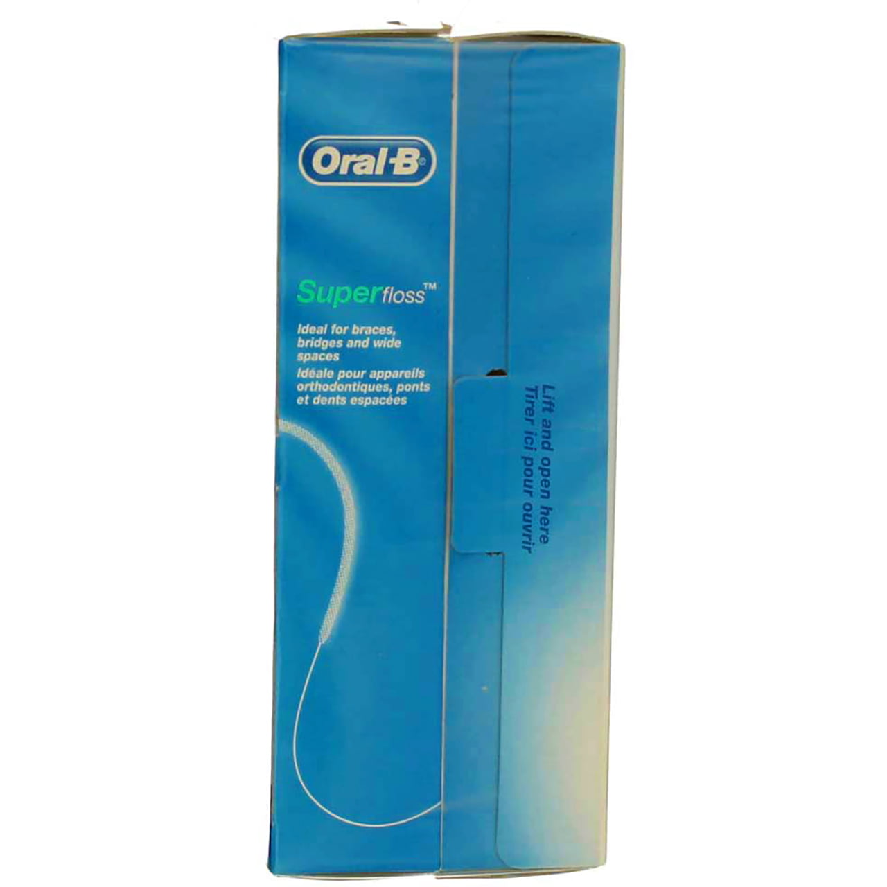 Oral-B SUPERfloss for braces, bridges, etc Mint 50 Pre-Cut Strands ( 2  boxes )