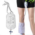 thumbnail image 1 of Men"s Urine Bag Urine Collection Bag Wearable Incontinence Pants Men, Black, 1 Pack, 1 of 2