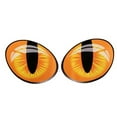 thumbnail image 1 of FlyFlise 2Pcs 3D Funny Cat Eyes Car Sticker Cute Simulation Reflective Auto Decal, 1 of 7