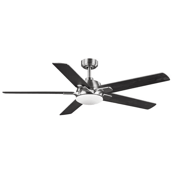 Greenhaven 60 in. White Color Changing LED Brushed Nickel Smart Ceiling Fan