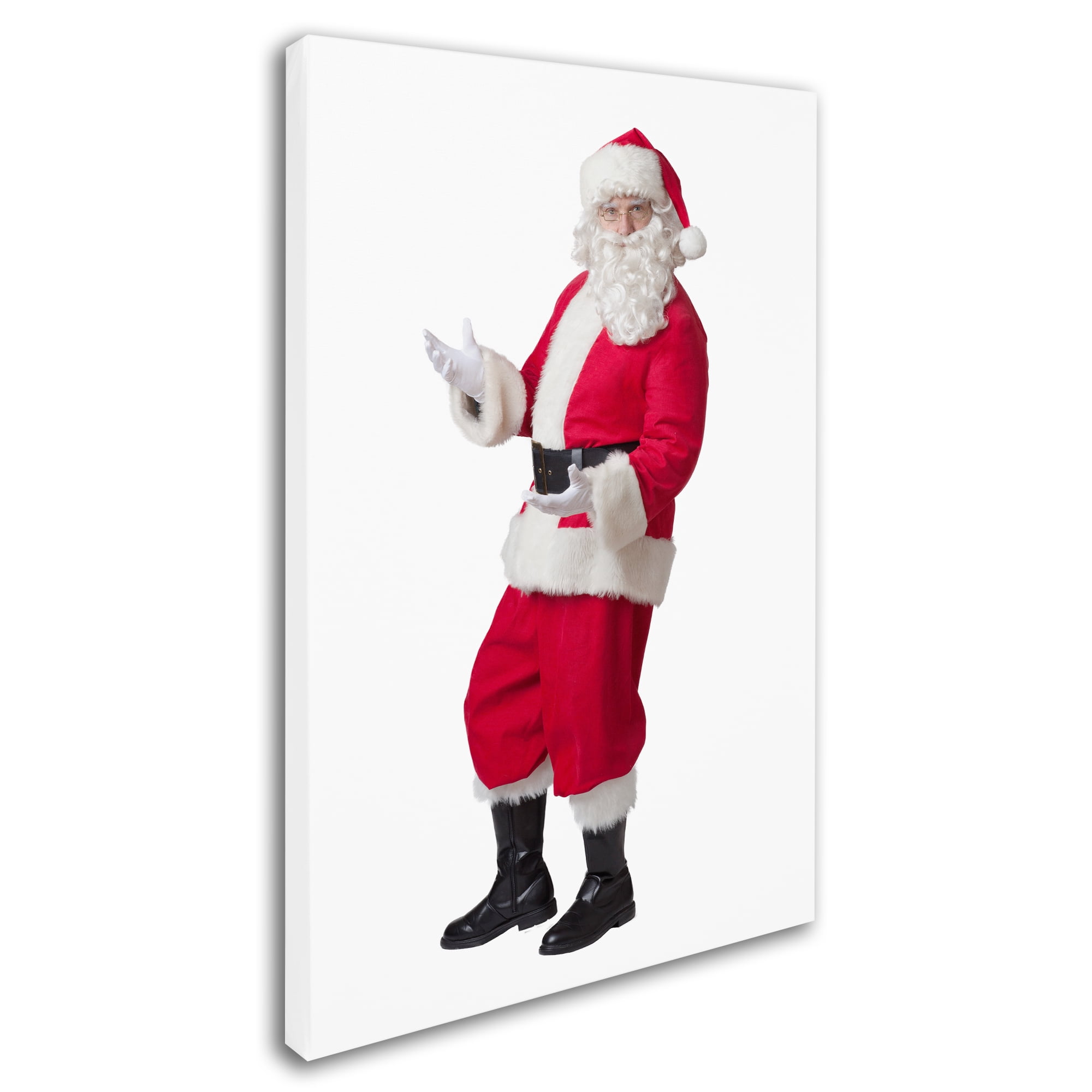 Trademark Fine Art 'Santa 2-11096' Canvas Art by Ed Wheeler