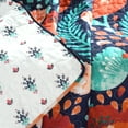 thumbnail image 4 of Lush Decor Poppy Garden Floral Cotton Reversible Throw, 60x50, Multi, Single, 4 of 5