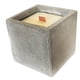 thumbnail image 2 of 2 Velas aromaticas en base de cubo 3X3 de concreto Monte Vitro Monte Vitro Cubo 3 X 3, 2 of 2