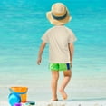 thumbnail image 4 of FORMRS Boys Rash Guard Short Sleeves Swim Shirt Quick Dry UPF 50+ Sun Protection, Sizes 3-12T, Flying Planes, 4 of 6