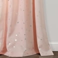 thumbnail image 4 of Lush Decor Star Blackout Window Curtain Panels Blush 52X63 Set, 4 of 7