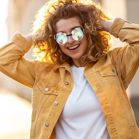 SWETRACE Gafas Para Rave Con Lentes De Y Elástica Ajustable