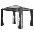 thumbnail image 2 of Sojag Turia 12 x 10 x 9 ft Grey Gazebo, 2 of 7