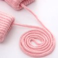 thumbnail image 5 of Krdevn Girls Snowflake Knit Mittens Anti Lost String Toddler Winter Thermal Mittens Size:2-6 Years, 5 of 6