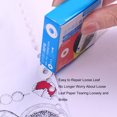 thumbnail image 4 of MesaSe Paper Hole Reinforcements  Hole Punch Reinforcers Stickers  DIY Production PVC Waterproof Simple Operation Reinforcement Labels For Office School Home Supplies, 4 of 6