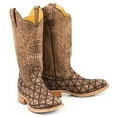 thumbnail image 3 of Men's Tin Haul Hanky Panky Boots With Roar Blastoff Sole Handcrafted Brown, 3 of 6