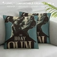 thumbnail image 3 of PHYHOO It's The Dog's House We Just Pay Mortgage Quote Throw Pillow Case Cushion Cover Linen Pillowcase Dog Lover Home Decorative Sofa Couch White, 3 of 5