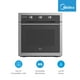 thumbnail image 4 of Horno empotrable Midea 24" de gas gris, 4 of 5