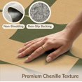 thumbnail image 6 of ODIKA 9'x12' Washable Area Rug Olive Beige Geometric Design Accent Elegant Contemporary Shapes and Borders for Great Room, Indoor Concept, Large Living Low Pile, Flatwoven, 6 of 7