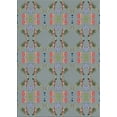 thumbnail image 1 of Ahgly Company Indoor Rectangle Patterned Carbon Gray Novelty Area Rugs, 4' x 6', 1 of 6