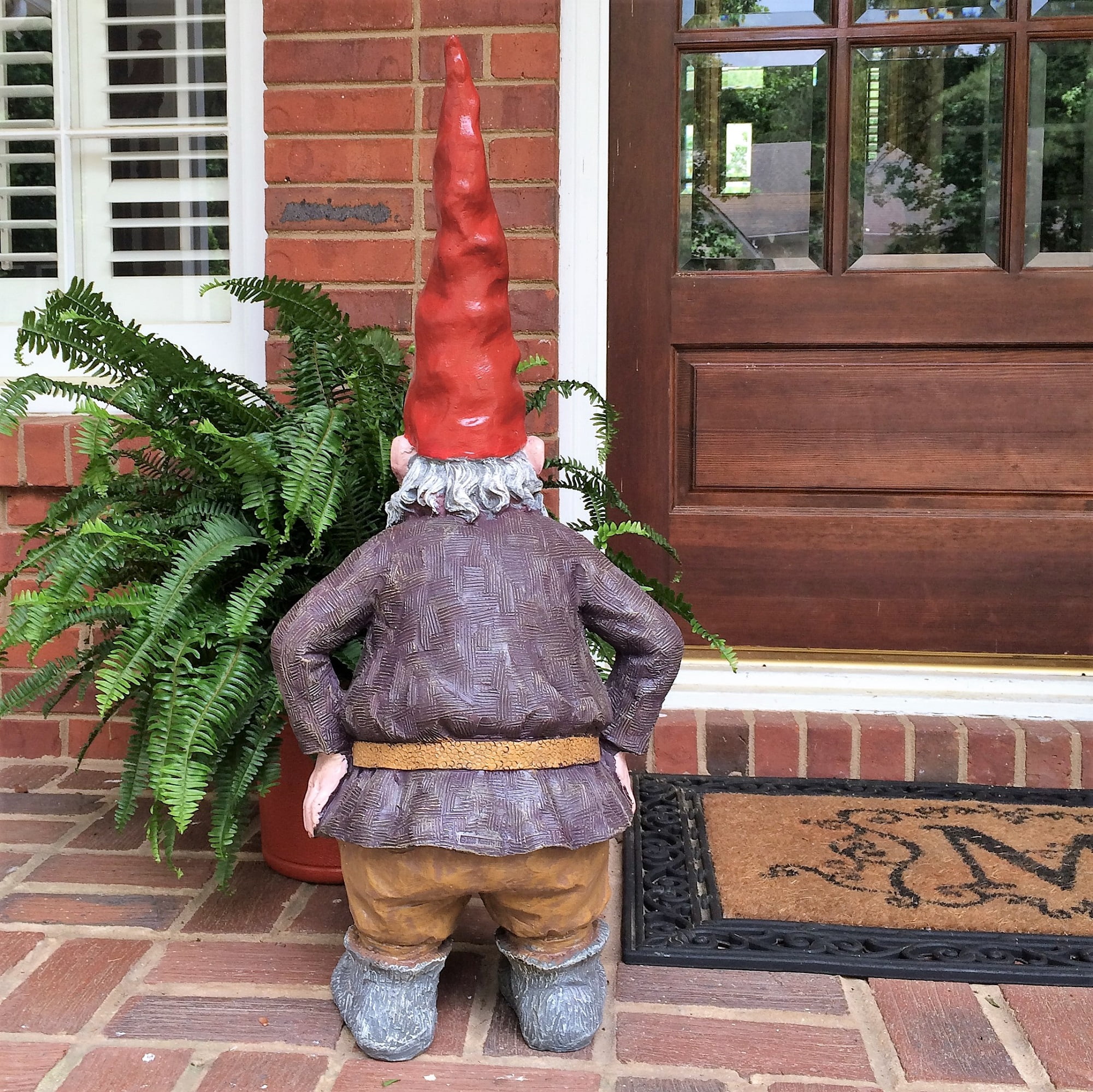 Homestyles Giant "Merlin" the Wizard Classic Old World Garden Gnome Outdoor Statue 32"H