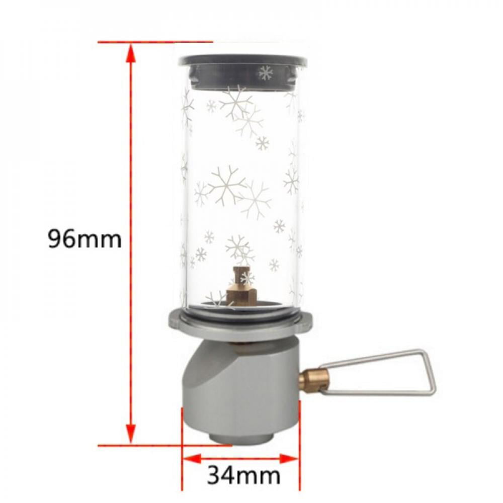 Campingmoon GAS Candle Lamp Tent Lantern Light for Backpacking Camping Hiking Fishing, Men's, Size: 165