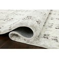 thumbnail image 5 of Loloi Bliss Shag Cream / Grey 5'-3" x 7'-6" Area Rug, 5 of 7