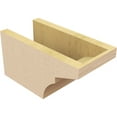 thumbnail image 5 of Ekena Millwork 6"W x 6"H x 12"L Monterey Woodgrain TimberThane Rafter Tail, Primed Tan, 5 of 6