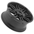 thumbnail image 2 of Ultra 226SB Machine 17x8.5 6x114.3 +10et Satin Black Gloss Black Logo Satin Rim Fits select: 2005-2023 NISSAN FRONTIER, 1991-2004 DODGE DAKOTA, 2 of 2