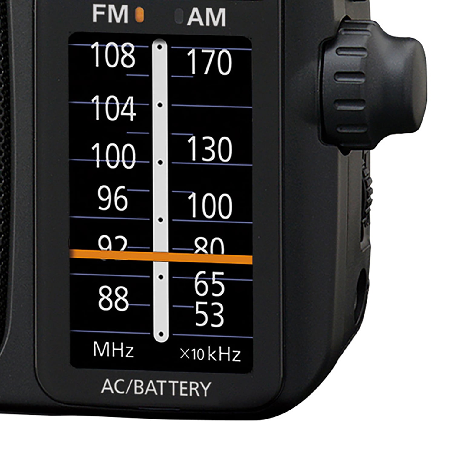 Panasonic Portable AM/FM Radio, Silver, RF-2400, RF-2400-K