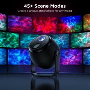 Govee Star Light Projector with 3 Aurora Flowing Effects, Works with Matter, Alexa and Google Assistant, 52 Scene Modes, 18 White Noise Options, LED Night Light Projector for Bedroom, Without Plug