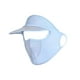 thumbnail image 2 of Sombrero para el sol para mujer, protección solar, visera cómoda, sombrero de , cubierta para la cara para Azul Zulema cubierta de la cara, 2 of 8