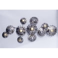 thumbnail image 1 of Heather Ann W74141 Metro Clustered Metal Circles Wall Decor, Metallic Multi Color, 1 of 1