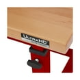 thumbnail image 7 of Seville Classics UltraHD® Height Adjustable 4-Foot Heavy-Duty Wood Top Workbench, 48" W x 24" D x (28" to 41.5" H), Red, 7 of 7