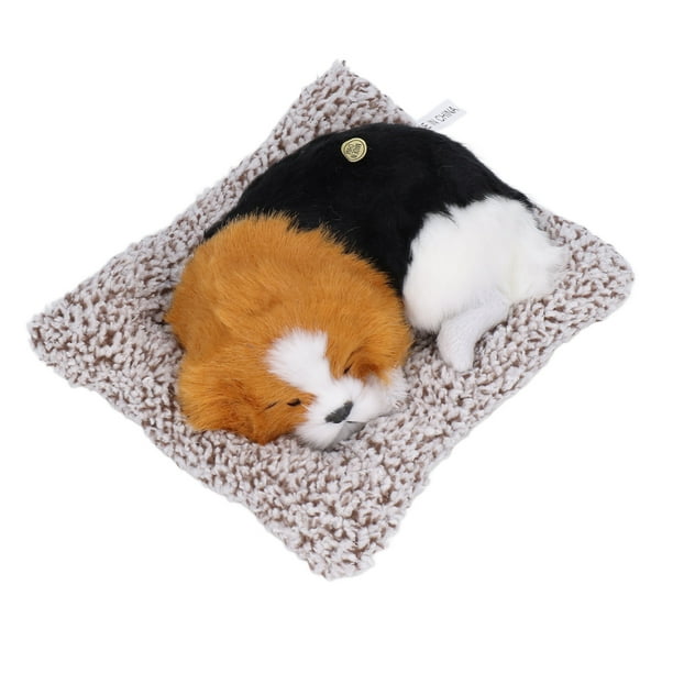 Animal De Peluche De Pug, Juguete De Felpa Interactiva Perro Falso Acurrucado Cachorro Electrónica Mascotas Perros Adorables Para Dormir Para Niños Dormidos Juguetes Decoraciones
