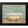 thumbnail image 2 of Brissonnet, Daphne 14x12 Black Modern Framed Museum Art Print Titled - Voyage Romantique Bath I, 2 of 5
