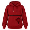 thumbnail image 6 of Pet Pouch Hoodie Long Sleeve Kitten Puppy Holder Carrier Sweatshirt for Women Pet Pocket Hoodie, Thermal, Pullover, Comfy, Home, Lounging, Walking, Gift QURATI, 6 of 6
