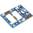 thumbnail image 3 of NICKSUN Cute Animal Dogs Puppy Combination Wall Plate, 3 Gang 2 Rocker 1 Toggle Outlet Cover Decorative Switch Plate for Office Home Decor, 4.5 x 6.38 Inch, 3 of 7