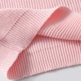 thumbnail image 4 of SonxaHe Infant Girl' Sweaters Hand Embroidered Bow Cable Knit Top Kids Pullover Comfy Warm Loose Winter Sweaters Pink,Sized 12-24 M, 4 of 7