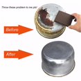 thumbnail image 3 of Magic Kitchen Sponge Brush Melamine Sponge Cleaning Brush Descaling Knife Pan Pot Cleaner Strong Decontamination Brushes, 3 of 4