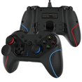 thumbnail image 3 of Gamepad con cable USB Controlador de juegos Mango de juego ergonómico con joysticks dobles Romacci Mando, 3 of 7