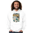 thumbnail image 4 of Cool Fighting Popeye Hard Knock Life Men Big & Tall Graphic Hoodie Brisco Brands 2X, 4 of 5