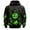 Green, variant on Graphic Hoodies Halloween Full Print Hooded Sweatshirt Long Sleeve Streetwear Casual Relaxed Fit Men'S Fashion Hoodies Sweatshirts