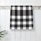 thumbnail image 5 of Balery White And Black Plaid Toalla de Microfibra Premium con Estampado – 27.5x16 pulgadas, Alta Absorción, Suave y Aterciopelada, Secado Rápido, 5 of 6