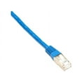 thumbnail image 3 of Black Box 10ft RJ-45 M/M Cat6 Shielded Stranded Cable Patch Cable Blue, 3 of 5