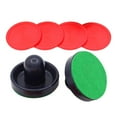 thumbnail image 2 of 1 Juego de Mini empujadores de Hockey de aire y discos de Hockey de aire, paletas de manija de puerta de 96mm para 2 pulsadores azul oscuro, 2 of 8