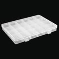 thumbnail image 3 of 3X 24 Compartimentos Caja de Plástico Caja Joyería Perla Almacenamiento Contenedor Artesanal Organizador, 3 of 5