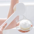 thumbnail image 4 of Matsuzay Cepillo de baño blanco con mango largo para una ducha cómoda, cepillo de baño multifuncional con mango largo Juegos de accesorios de baño, 4 of 6
