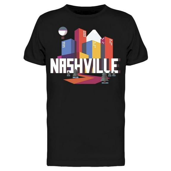 Nashville City T-Shirt Men -Image by Shutterstock, Male Small